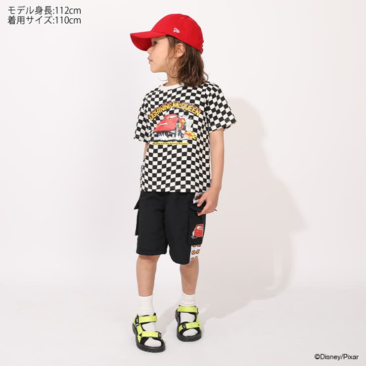ディズニー カーズ チェッカーTシャツ 1752K | BABYDOLL | 詳細画像2 
