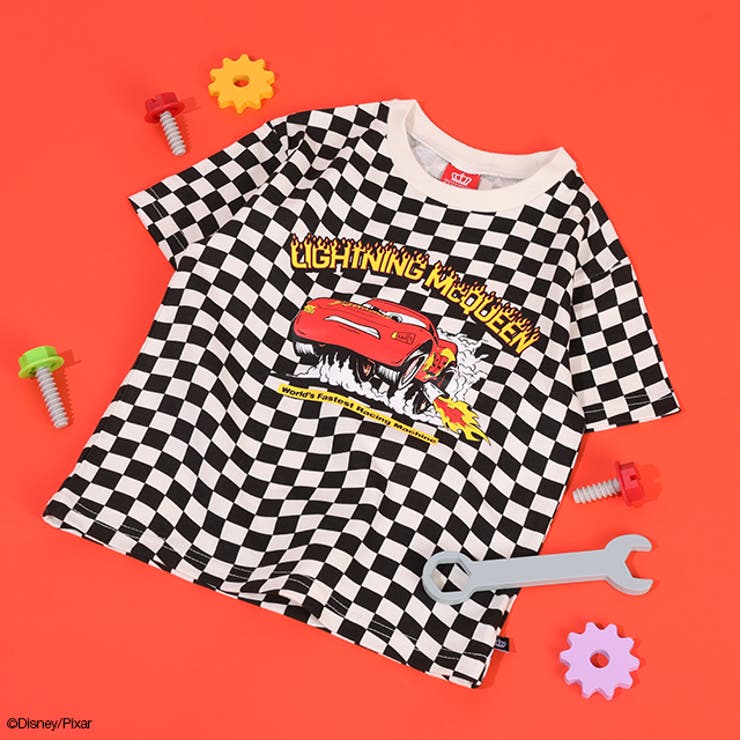 ディズニー カーズ チェッカーTシャツ 1752K | BABYDOLL | 詳細画像7 