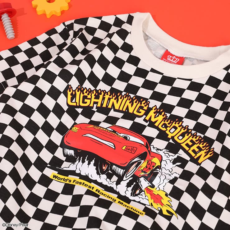 ディズニー カーズ チェッカーTシャツ 1752K | BABYDOLL | 詳細画像8 
