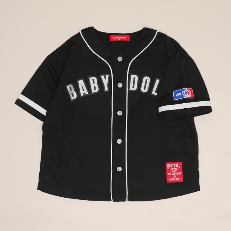 ブラック | ベースボールシャツ 1778K | BABYDOLL