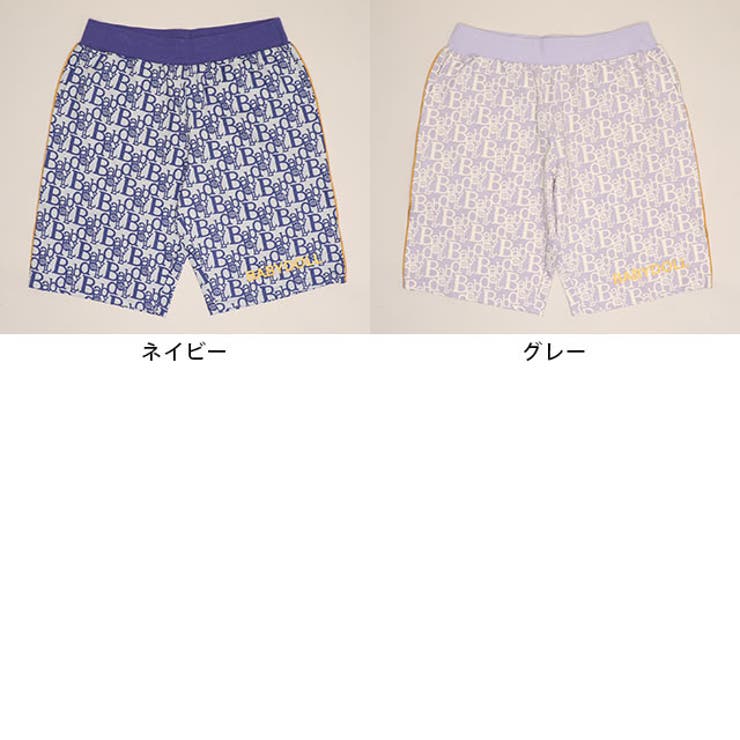 親子お揃い 1stモノグラムハーフパンツ 1794A (トップス別売り) | BABYDOLL | 詳細画像12 