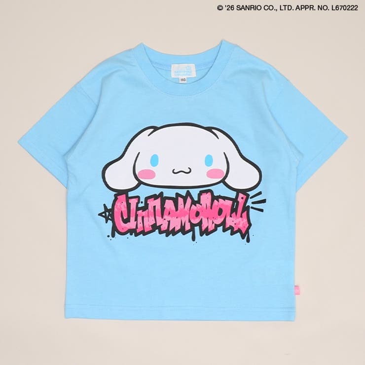 シナモロール | サンリオ グラフィティTシャツ 1799K | BABYDOLL
