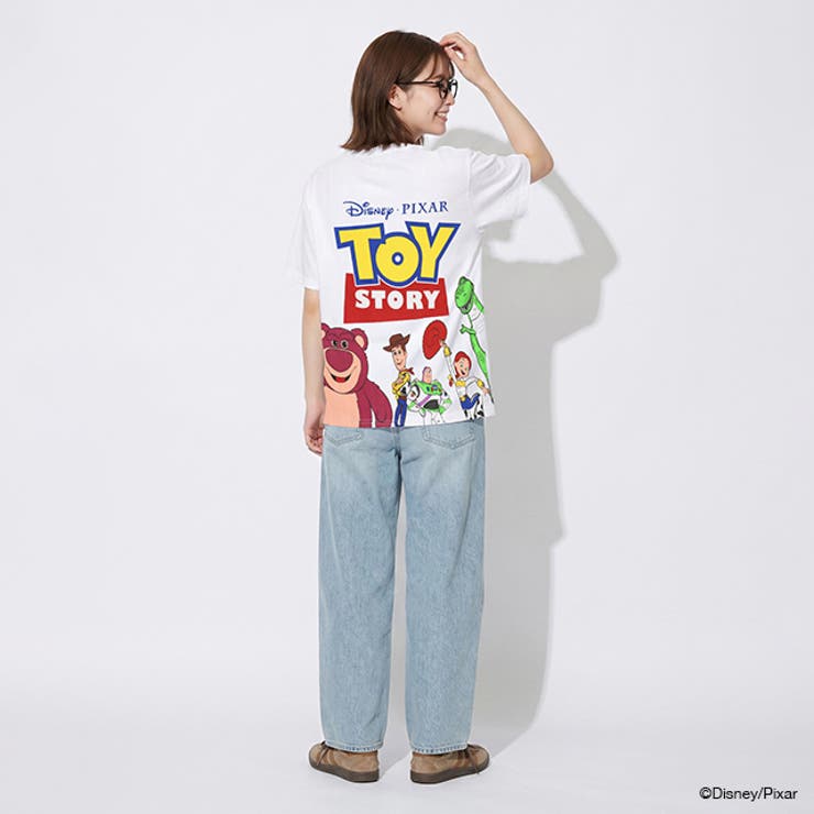親子お揃い ディズニー トイ・ストーリー バックロゴTシャツ 1804A | BABYDOLL | 詳細画像3 