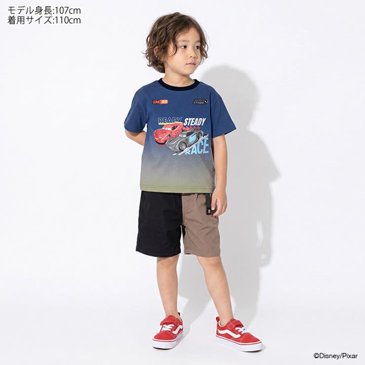ディズニー カーズ デニム風Tシャツ 1859K | BABYDOLL | 詳細画像2 