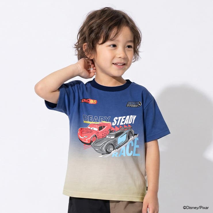 ディズニー カーズ デニム風Tシャツ 1859K | BABYDOLL | 詳細画像5 