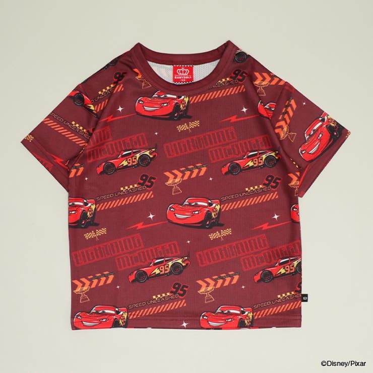 カーズ | 【速乾】ディズニー カーズ 総柄Tシャツ 1861K | BABYDOLL