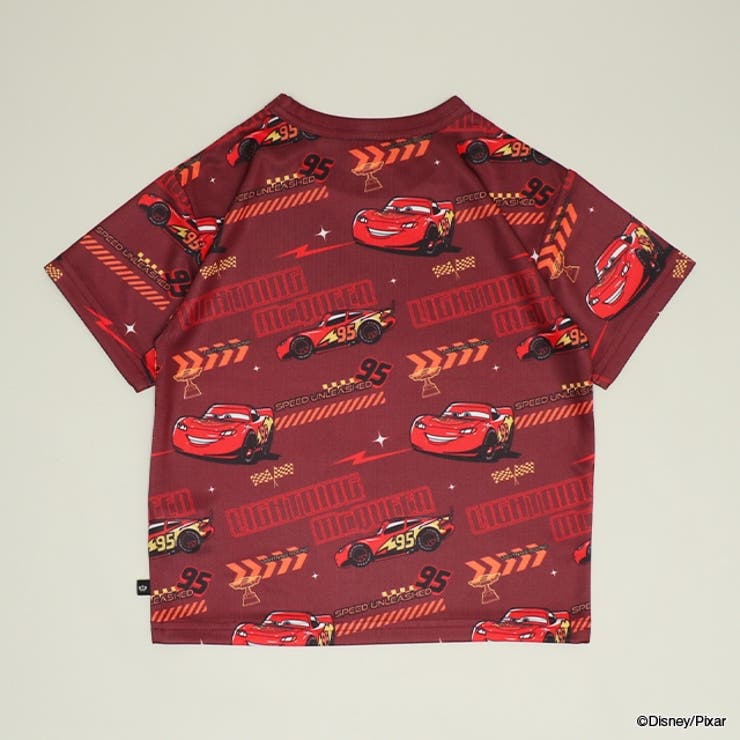 【速乾】ディズニー カーズ 総柄Tシャツ 1861K | BABYDOLL | 詳細画像6 