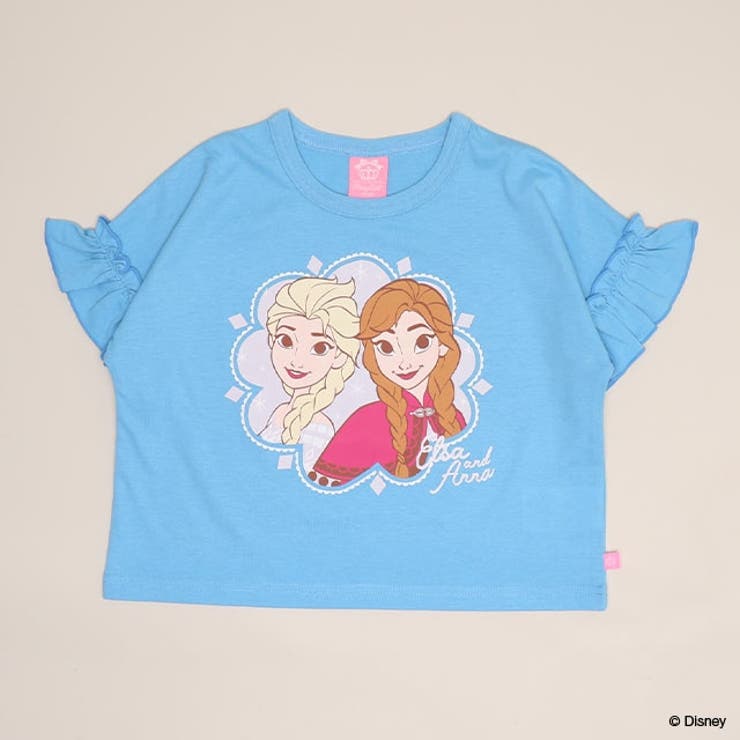 アナ＆エルサ | ディズニー プリンセス / フリルTシャツ 1865K | BABYDOLL