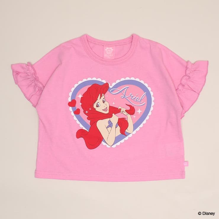 アリエル | ディズニー プリンセス / フリルTシャツ 1865K | BABYDOLL
