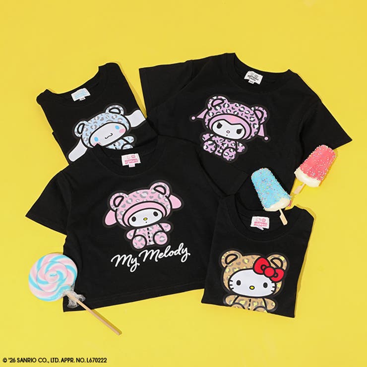 親子お揃い サンリオ アニマルTシャツ 1868K | BABYDOLL | 詳細画像24 