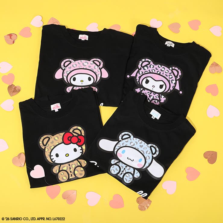 親子お揃い サンリオ アニマルTシャツ 1868A | BABYDOLL | 詳細画像21 