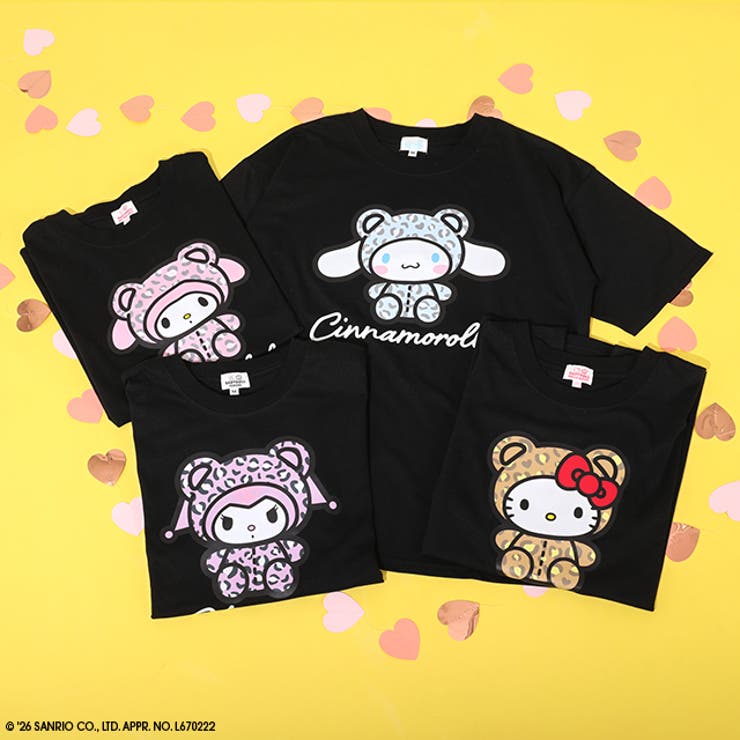 親子お揃い サンリオ アニマルTシャツ 1868A | BABYDOLL | 詳細画像22 