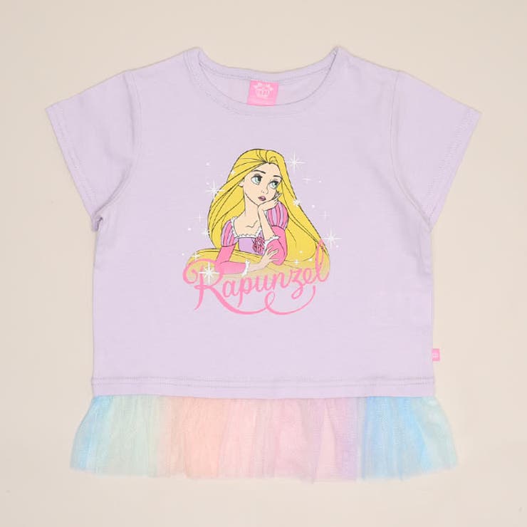 ラプンツェル | ディズニー プリンセス / レインボーチュールTシャツ 1888K | BABYDOLL