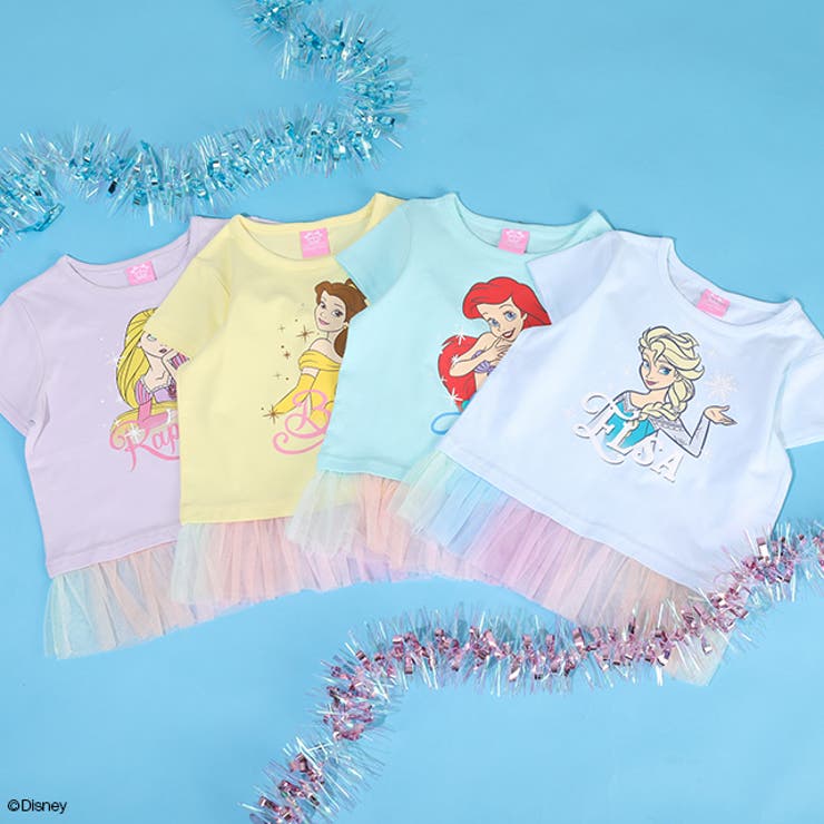 ディズニー プリンセス / レインボーチュールTシャツ 1888K | BABYDOLL | 詳細画像13 