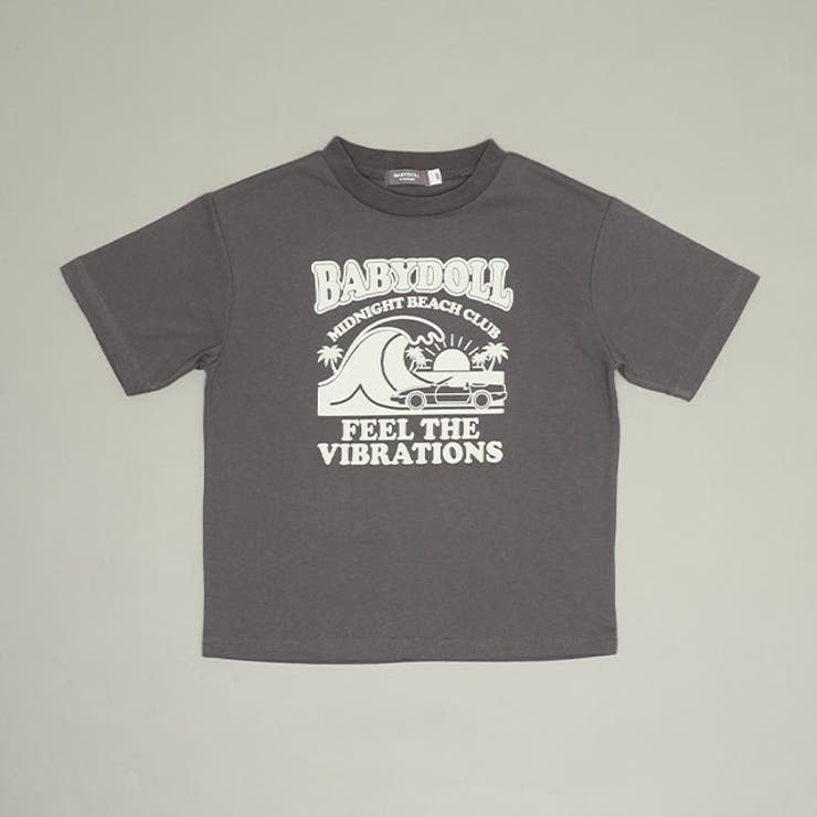 Gタイプ/チャコール | サマーTシャツコレクション 2198K 【セミワイドシルエット】 | BABYDOLL