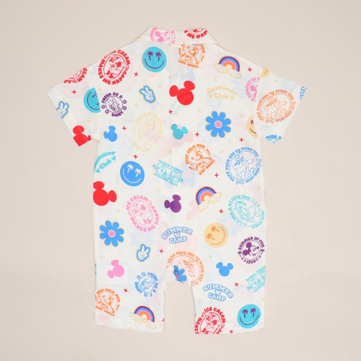 ディズニー リゾート総柄ロンパース 1599B | BABYDOLL | 詳細画像7 