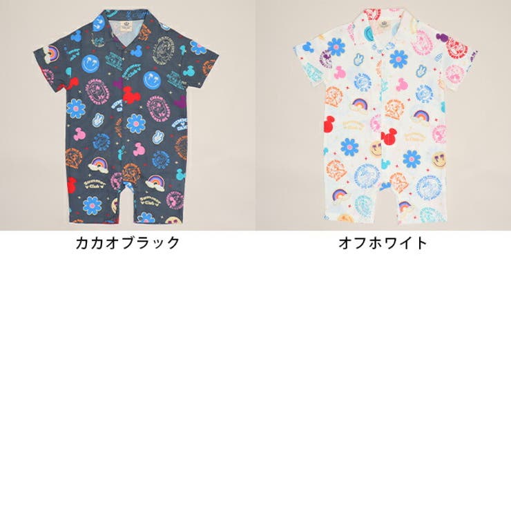 ディズニー リゾート総柄ロンパース 1599B | BABYDOLL | 詳細画像3 