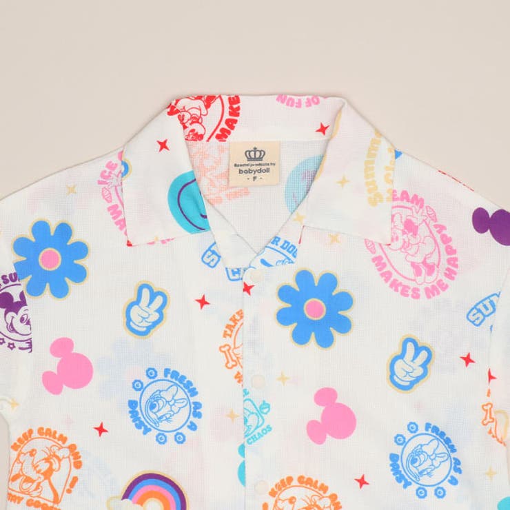 ディズニー リゾート総柄ロンパース 1599B | BABYDOLL | 詳細画像8 