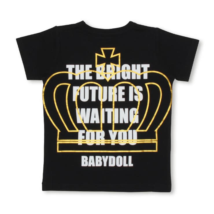 親子お揃い 王冠 箔ロゴ[品番：BYDK0002312]｜BABYDOLL（ベビードール）のキッズファッション通販｜SHOPLIST（ショップリスト）