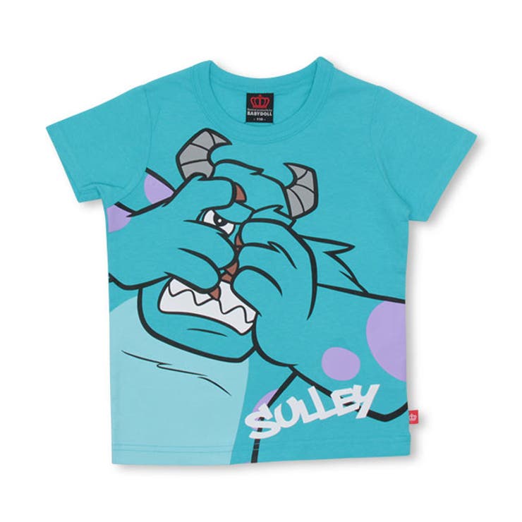 親子お揃い ディズニー BIGフェイスTシャツ 3740K[品番：BYDK0003135 