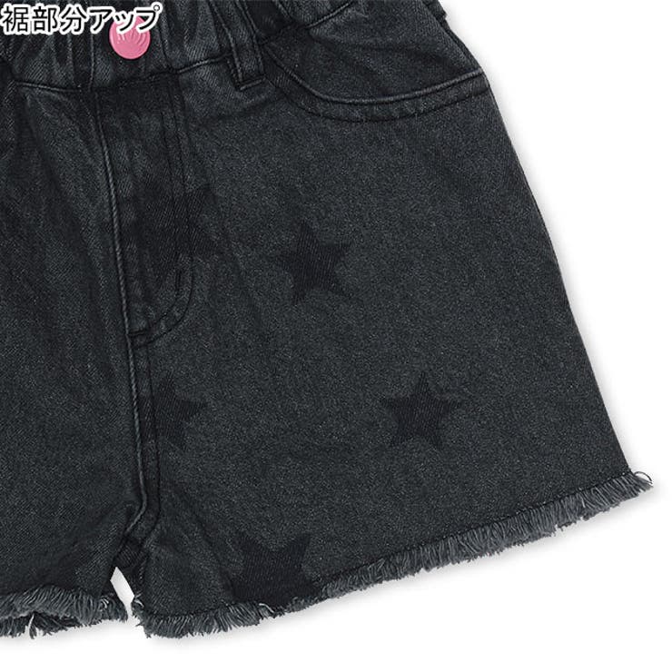 星柄デニムショートパンツ 4432K[品番：BYDK0003444]｜BABYDOLL