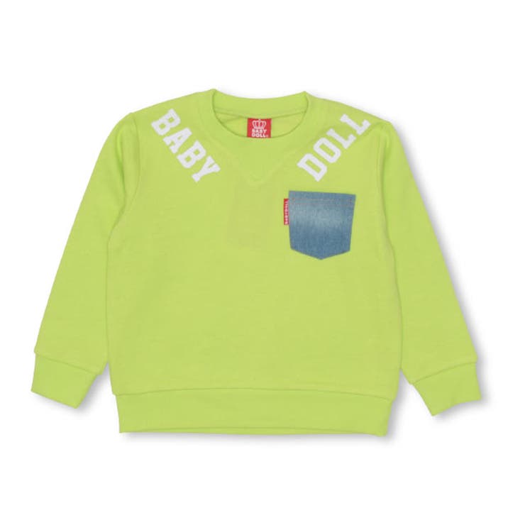 デニムポケット トレーナー 4658k 品番 Bydk Babydoll ベビードール のキッズファッション通販 Shoplist ショップリスト