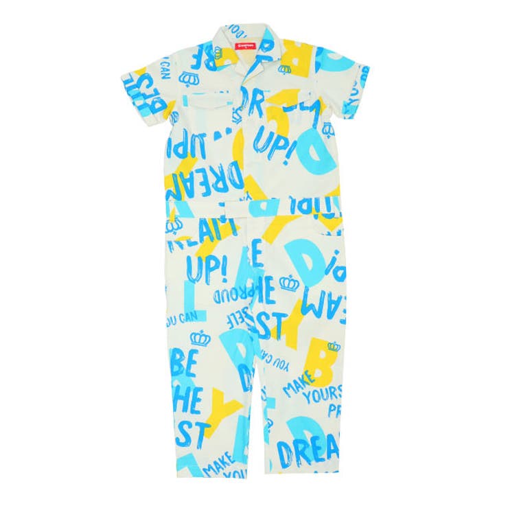 メッセージ 総柄 つなぎ 品番 Bydk Babydoll ベビードール のキッズファッション通販 Shoplist ショップリスト