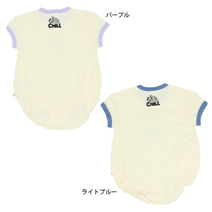 ディズニー キャラプリント ぽってり ロンパース 6259b 品番 Bydk Babydoll ベビードール のキッズファッション通販 Shoplist ショップリスト