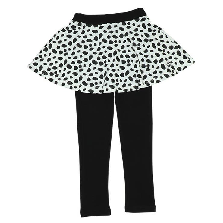16ダルメシアン | スカート付きウルトラストレッチパンツ 10分丈スカッツ 6327K | BABYDOLL