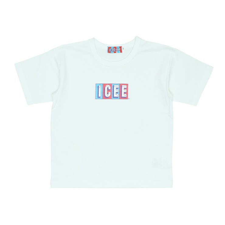 ホワイト | ICEE 接触冷感 フロントロゴTシャツ 6690K | BABYDOLL