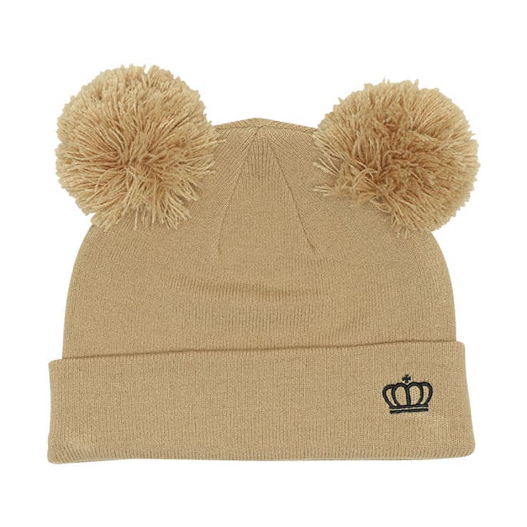 ベージュ | ニット帽 7350 | BABYDOLL