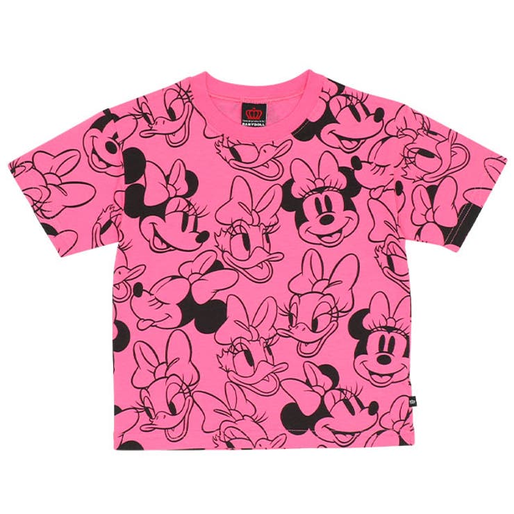 通販限定 ディズニー 総柄Tシャツ 8152K[品番：BYDK0005773