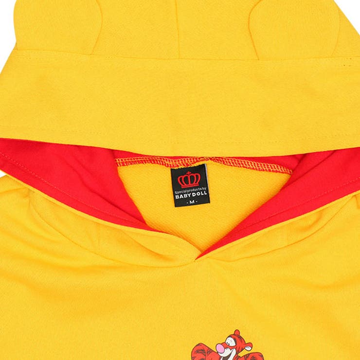 親子お揃い ディズニー 耳付きキャラクターパーカー 9050A | BABYDOLL | 詳細画像5 