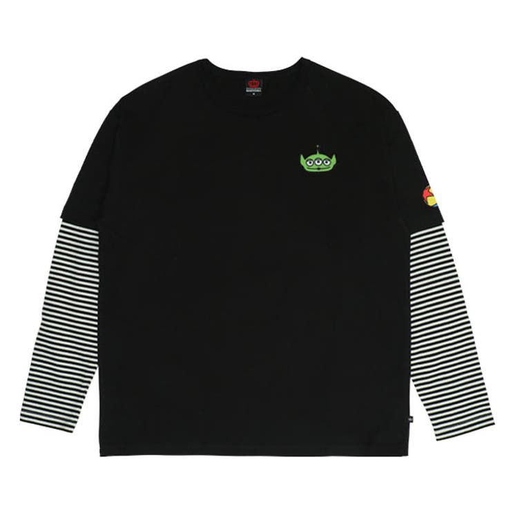 リトルグリーンメン | 親子お揃い ディズニー トイ・ストーリー 重ね着風ロンT 0733A | BABYDOLL