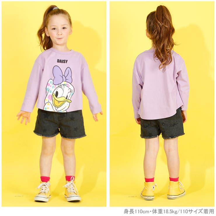 星柄デニムショートパンツ 4432K[品番：BYDK0003444]｜BABYDOLL