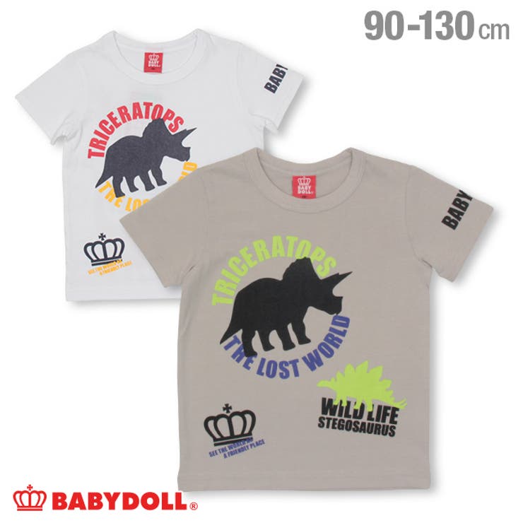 ランダム 恐竜 Tシャツ | BABYDOLL | 詳細画像1 