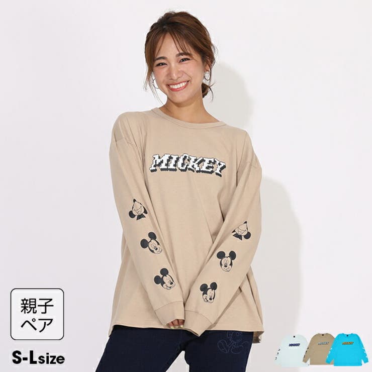 親子お揃い ディズニー 袖プリント 品番 Bydk Babydoll ベビードール のキッズファッション通販 Shoplist ショップリスト