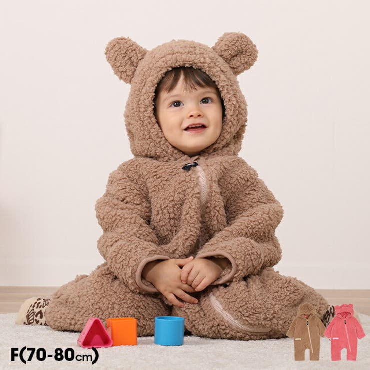 耳付き ボア ロンパース 品番 Bydk Babydoll ベビードール のキッズファッション通販 Shoplist ショップリスト