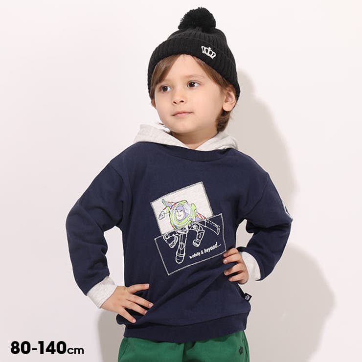 ディズニー キャラクター貼付パーカー 7068k 冬物 品番 Bydk Babydoll ベビードール のキッズファッション通販 毎日送料無料 Shoplist ショップリスト
