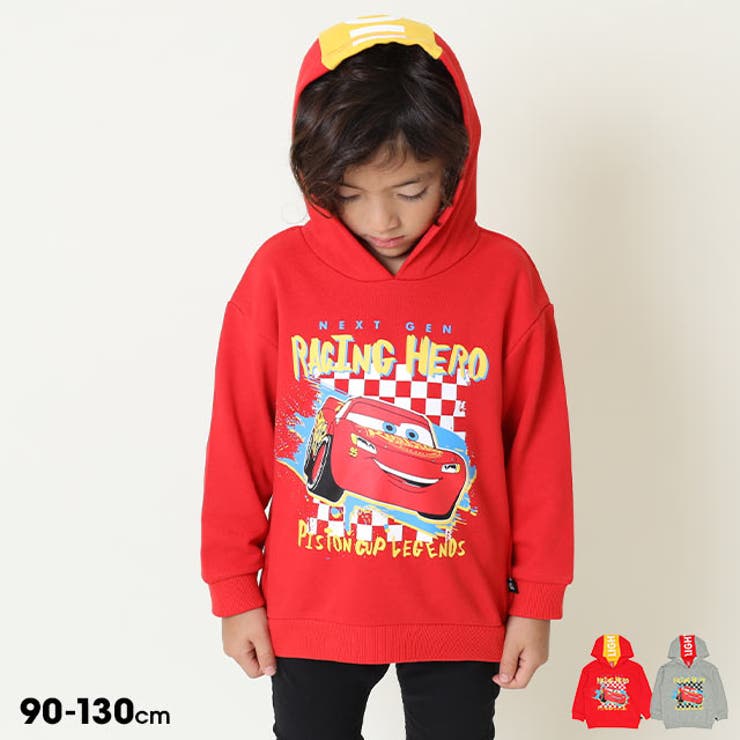 ディズニーカーズ切替パーカー  8868K[品番：BYDK0006327]｜BABYDOLL（ベビードール）のキッズファッション通販｜SHOPLIST（ショップリスト）