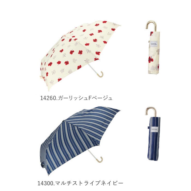 amusant sous la pluie 耐風折りたたみ傘 55cm[品番：BCYW0008496 