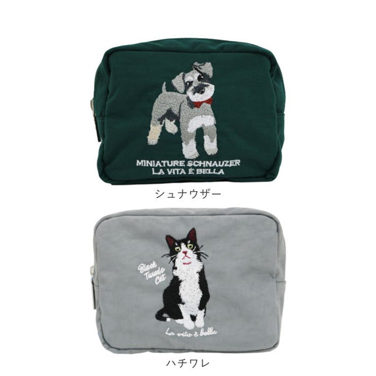 アニマル刺繍ポーチ | BACKYARD FAMILY | 詳細画像15 