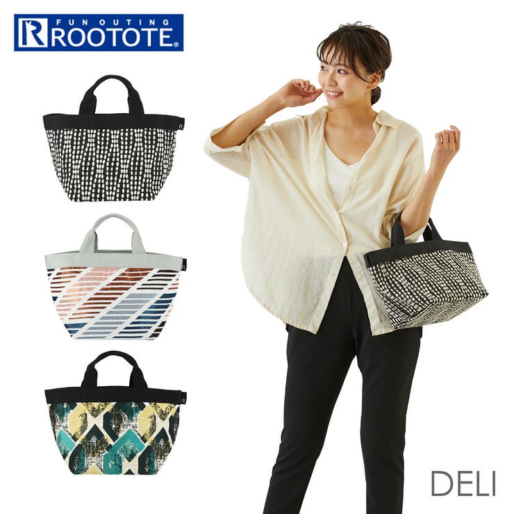 familiar✖︎ルートートバック✳︎新品 ROOTOTE×familiar ルートートとのコラボ2wayバッグが、青系
