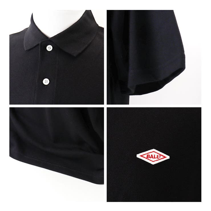 BALL T/C鹿の子 ワッペン付きポロシャツ | BACKYARD FAMILY | 詳細画像12 