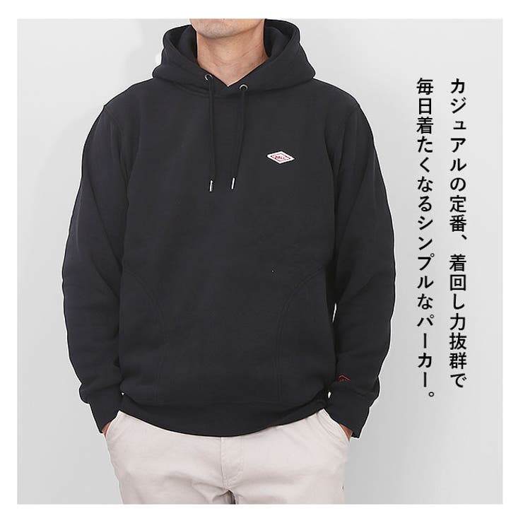 BALL 裏起毛 ワッペン付きプルパーカー[品番:BCYW0033777 BALL 裏起毛 ワッペン付きプルパーカー[品番:BCYW0033777