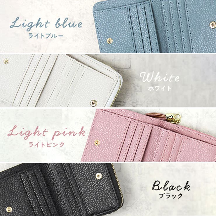 Blanc Pomme タッセル付ミニウォレット | BACKYARD FAMILY | 詳細画像3 