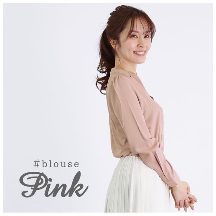 Vネックブラウス bs0005 | BACKYARD FAMILY | 詳細画像5 