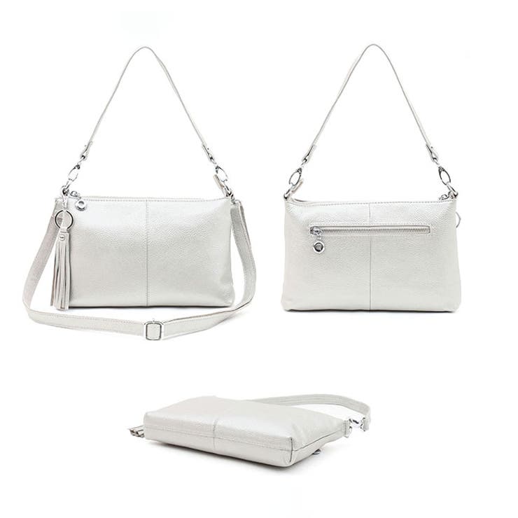 COOCO シュリンクレザー2WAYショルダーバッグ | BACKYARD FAMILY | 詳細画像12 