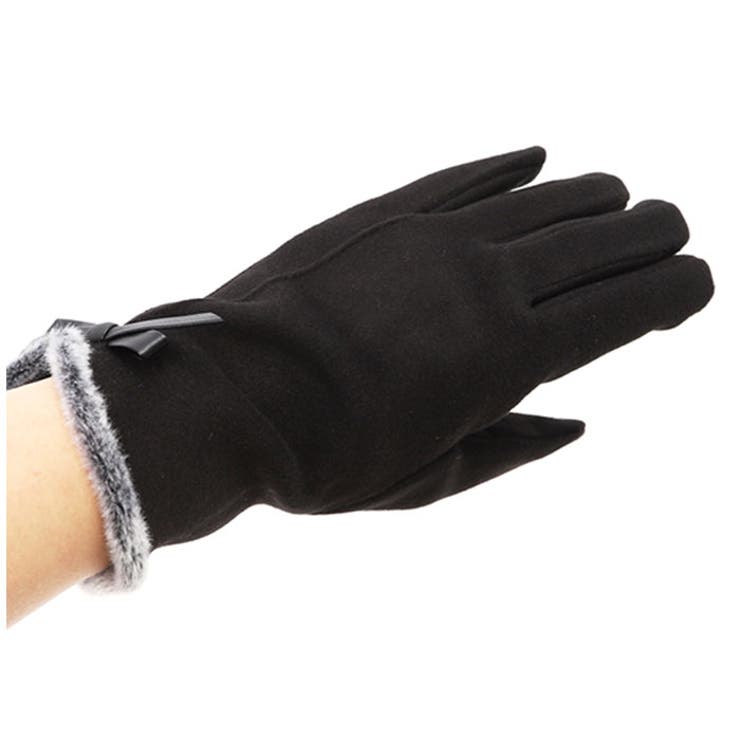 防寒手袋 レディース リボン スマートフォン対応手袋 pks40 | BACKYARD FAMILY | 詳細画像8 