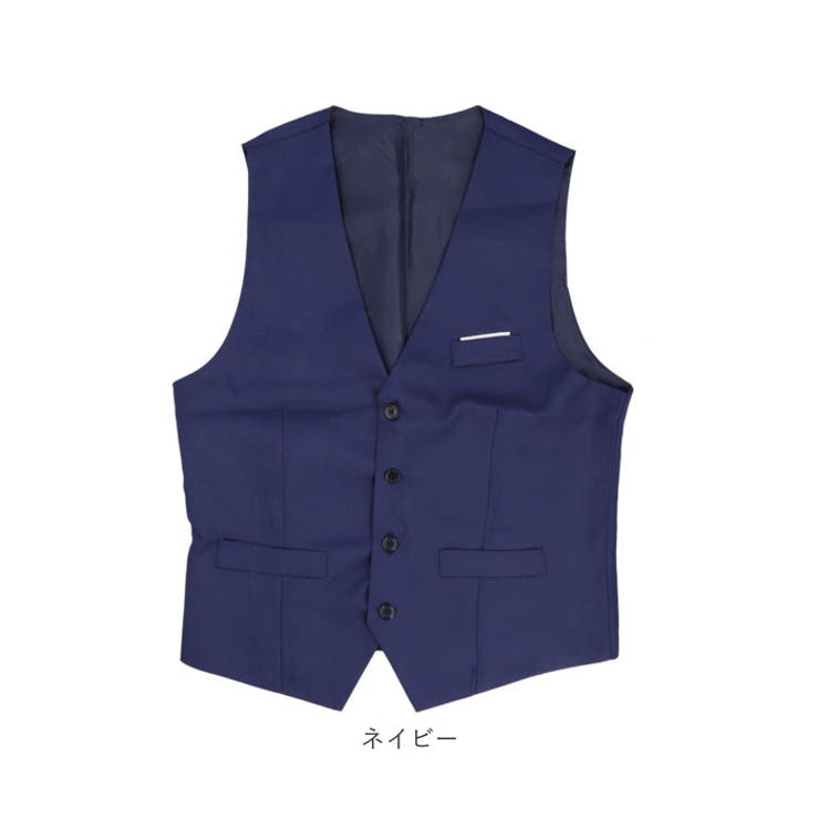 ベスト 4ボタン pmymj420[品番：BCYW0014940]｜BACKYARD FAMILY